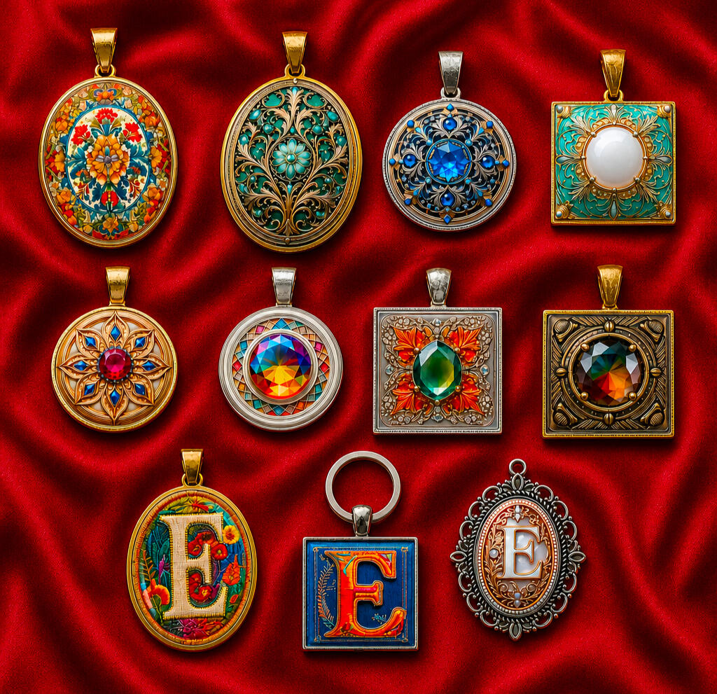 PENDANTS & MONOGRAMS